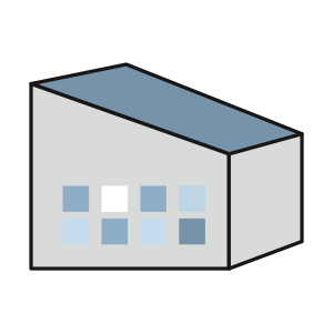 Pultdach 300x300px