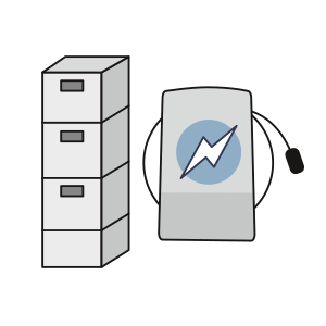 Speicher und Wallbox 300x300px